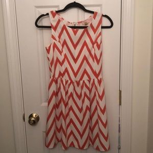 Chevron dress women’s large